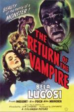 Watch The Return of the Vampire Zmovies