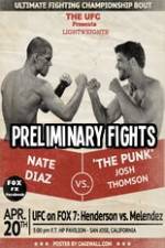 Watch UFC on Fox 7: Henderson vs. Melendez Preliminary Fights Zmovies