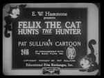 Watch Felix the Cat Hunts the Hunter (Short 1926) Zmovies