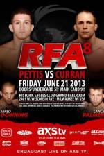 Watch RFA 8: Pettis vs. Pegg Zmovies