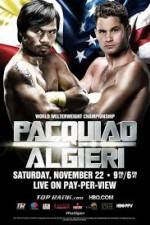 Watch Manny Pacquiao vs Chris Algieri Zmovies