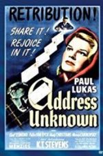 Watch Address Unknown Zmovies