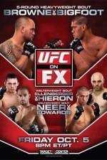 Watch UFC on FX 5 Browne Vs Bigfoot Zmovies