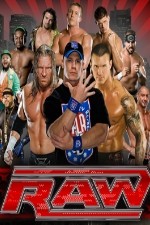 wwf/wwe monday night raw tv poster
